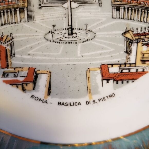 Roma Basilica Di S. Pietro Plate - Picture 3 of 5